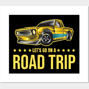 Let's go on a road trip Posters and Art